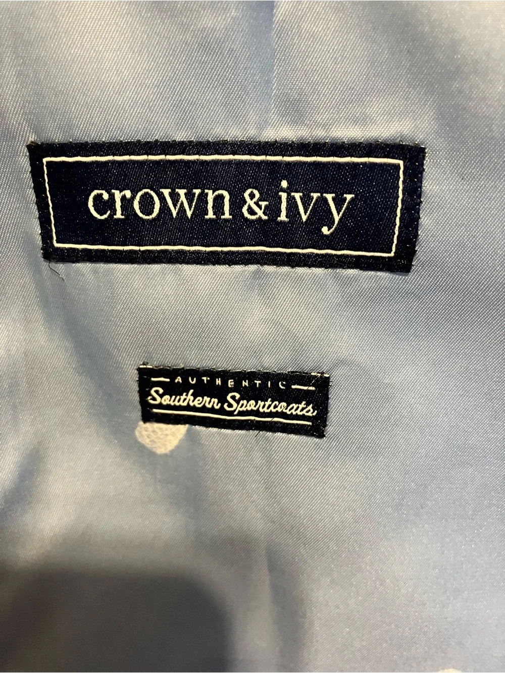 crown & ivy 46S Multicolor Plaid Blazer in Blue, Green, Red